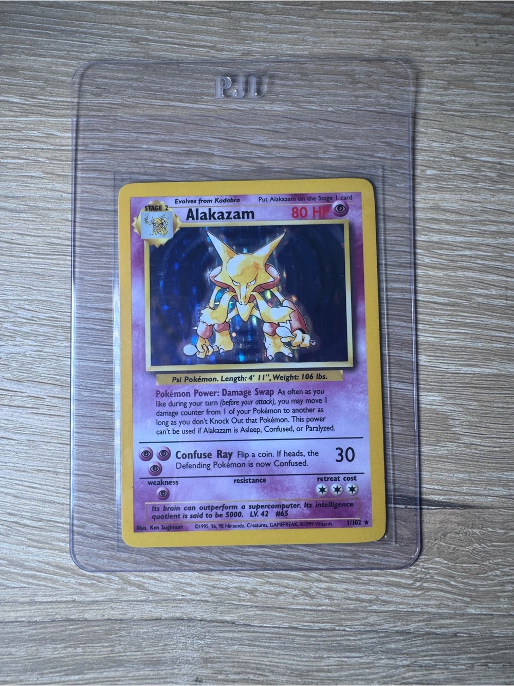 Alakazam #1/Pokemon Base Set